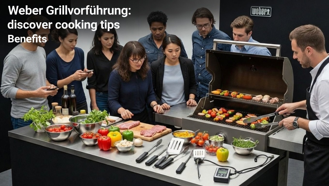Weber Grillvorführung: discover cooking tips Benefits