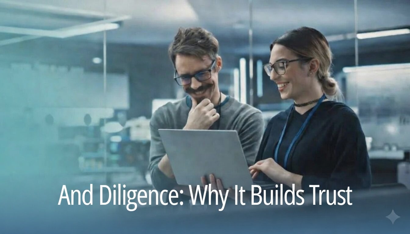 And Diligence: Why It Builds Trust