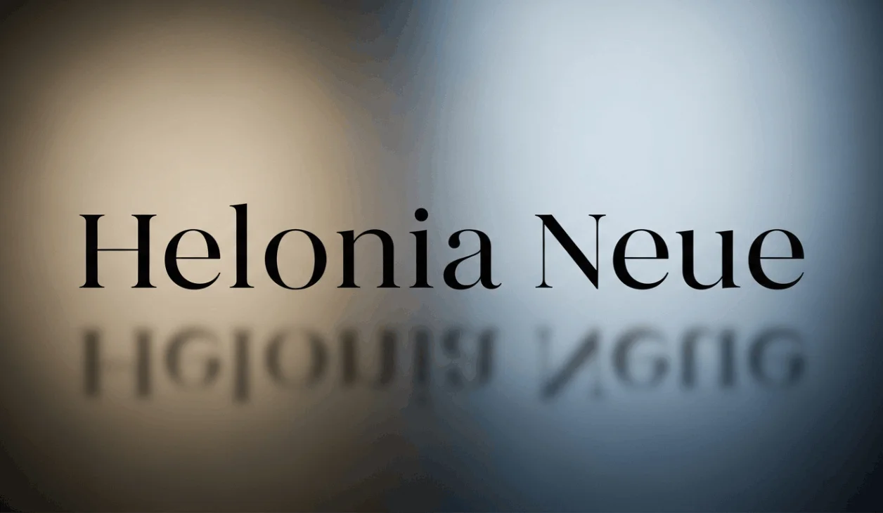 Helonia Neue: Modern Design with Timeless Typography